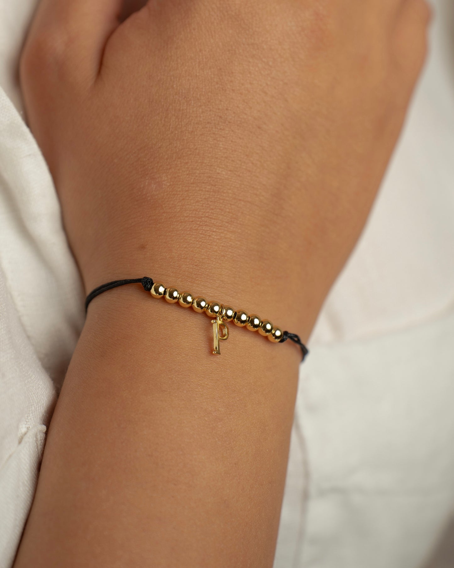 Pulsera con tu inicial