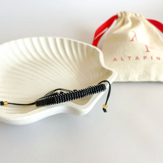 Pulsera Artesanal Tejida de Mostacillas Susana